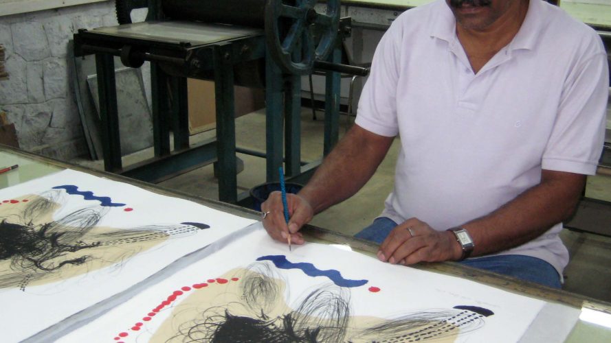 2 - Avijit Roy - Signing Artwork1 - DRS Arts Company