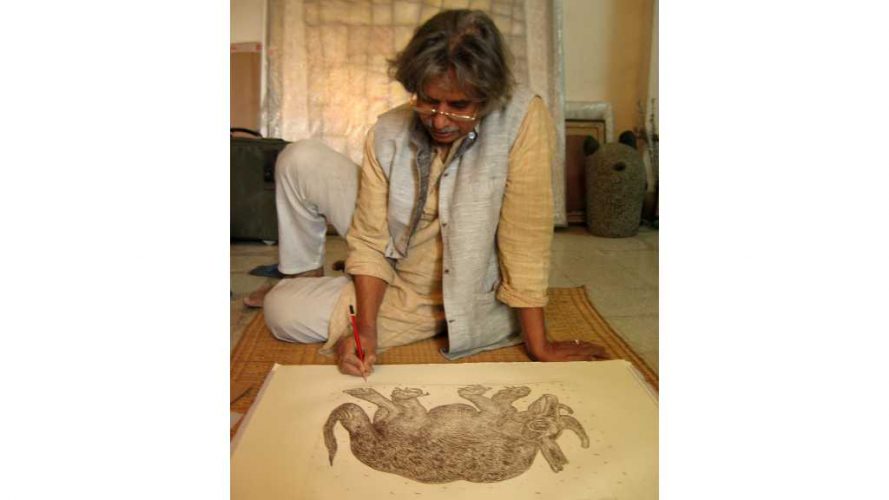 2 - Jogen Chowdhury - Signing Artwork - DRS Arts Company