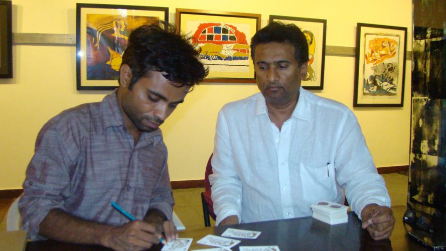 2. Sachin Nimbalkar - Signing Serigraph