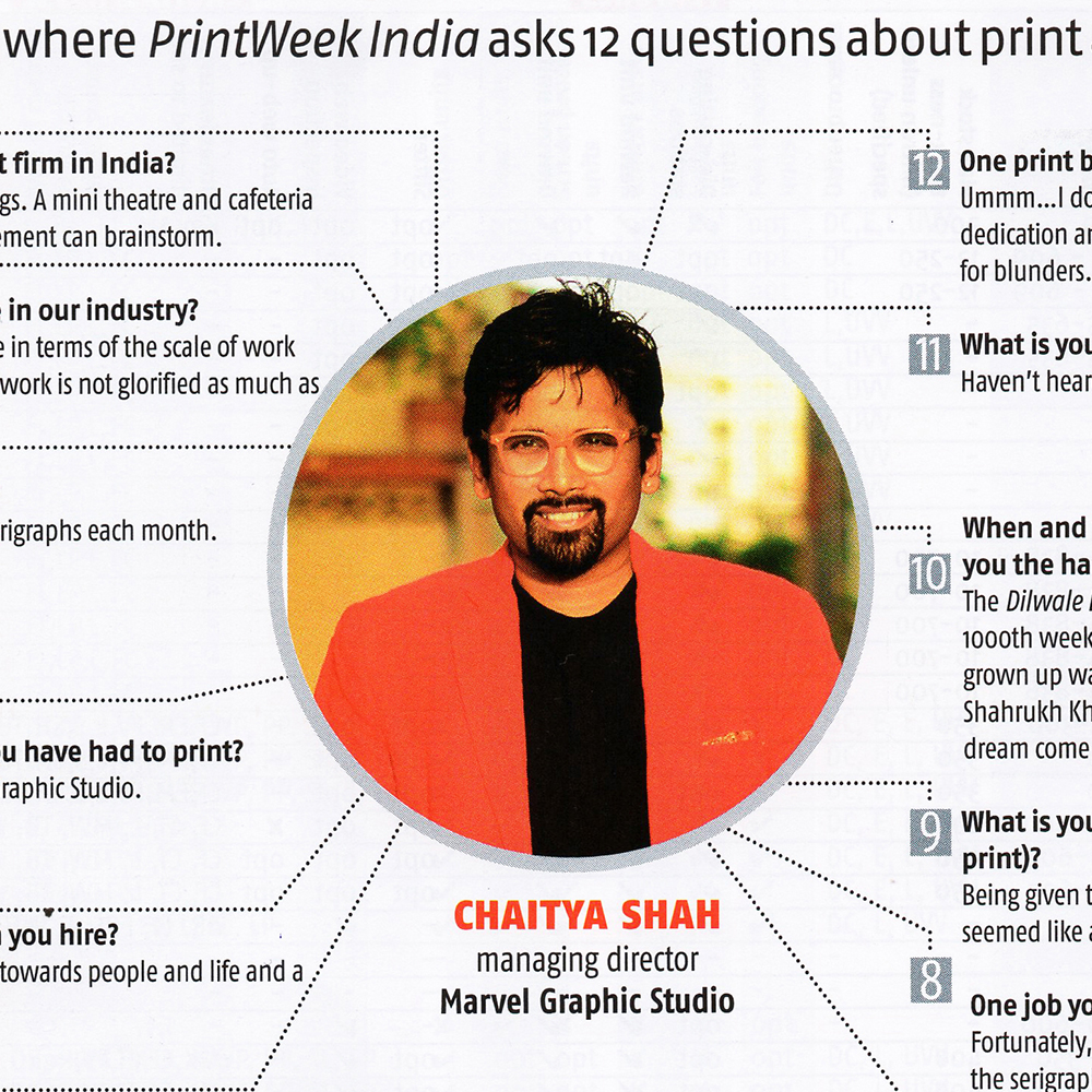 The Indian Print Industry Lacks Glamour