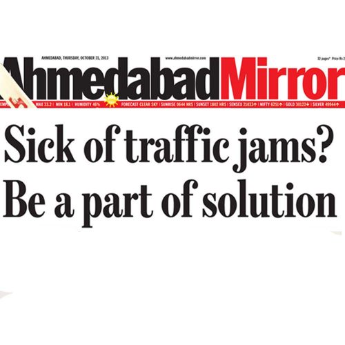 Sick of traffic jams? Be a part of solution