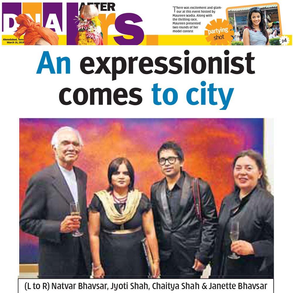 An expressionist comes to city