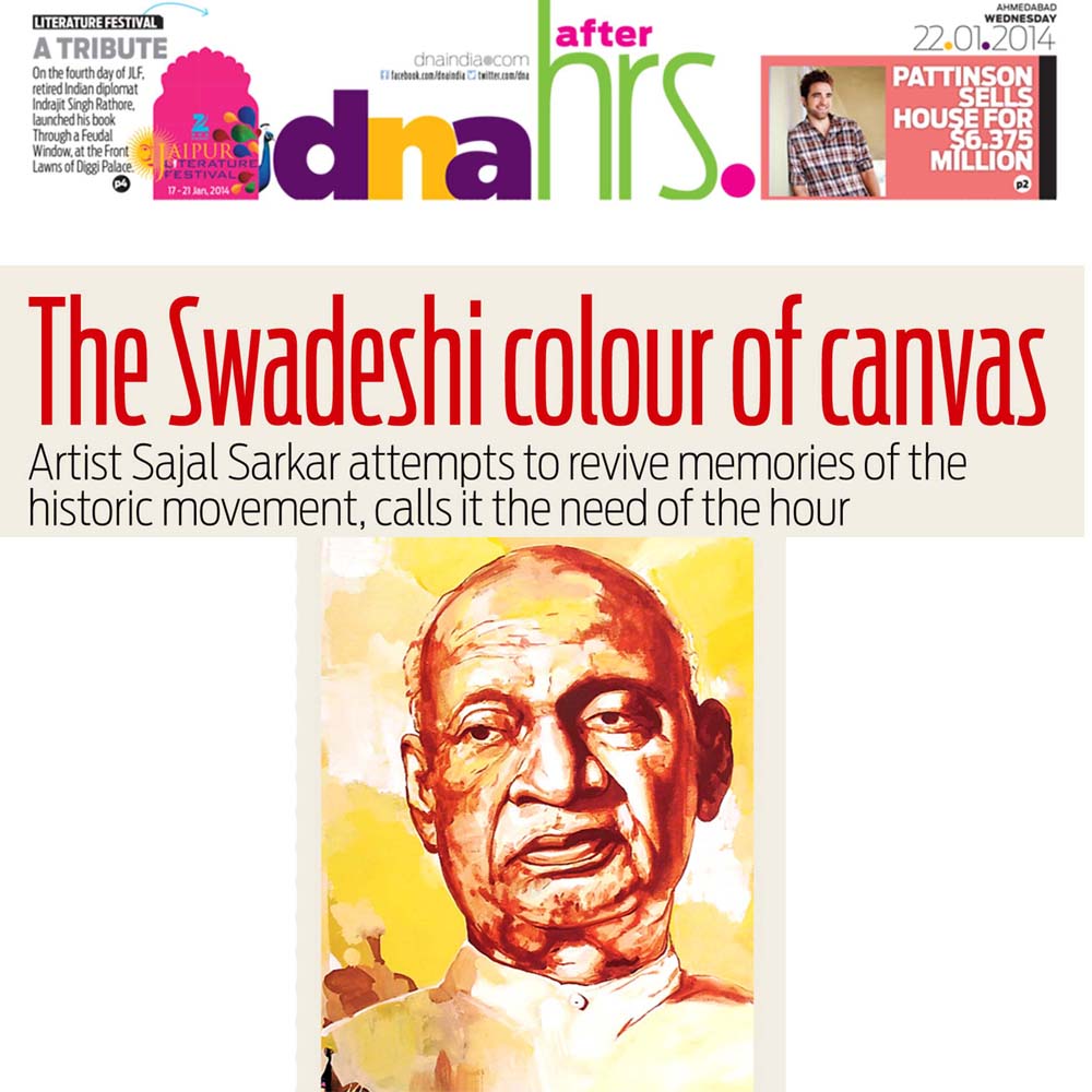 The Swadeshi colour of canvas