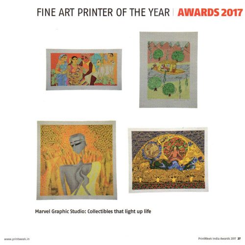 Fine Art Printer of the Year – Printweek Awards 2017