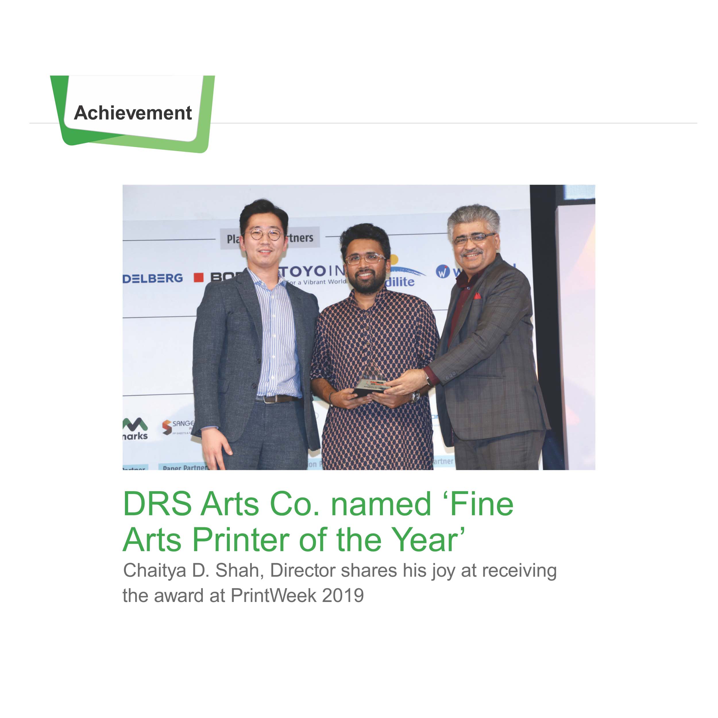 DRS Arts Co. named ‘Fine Arts Printer of the Year’