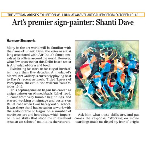 Art’s premier sign-painter: Shanti Dave